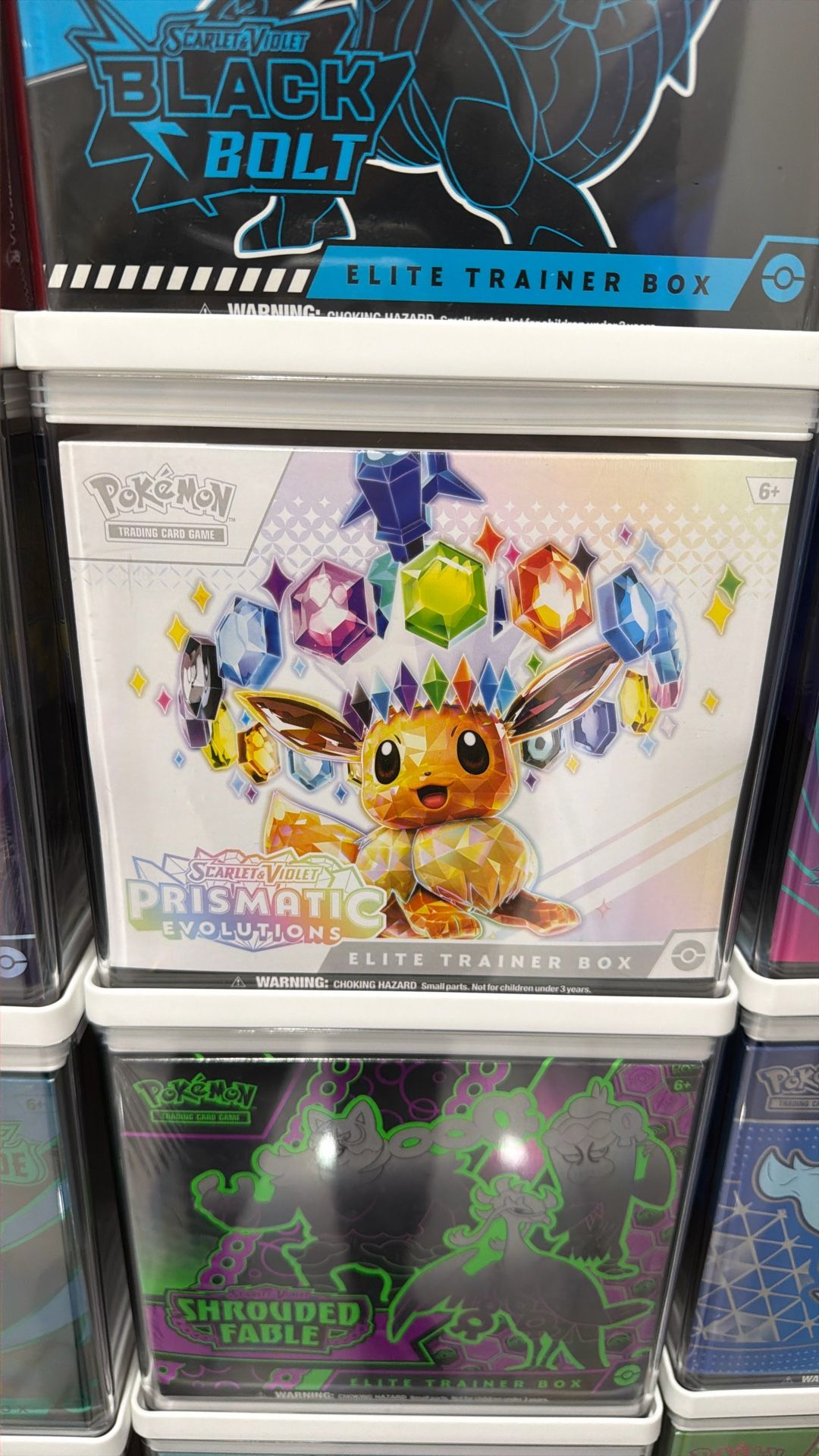 Prismatic Evolutions Etb Elite Trainer Box Pokemon