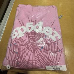 Sp5der Hoodie  (Pink Og Web Hoodie)