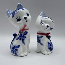Rare Vintage ELESWA Holland Cats – Delft Style Cuties