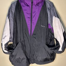 Vintage Pierre Cardin Windbreaker Jacket Men's Medium