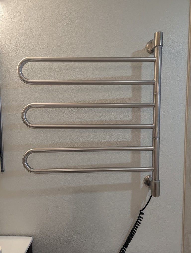 Amba Swivel Heated Towel Rod