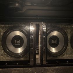 2 12s In One Box Dual Subs