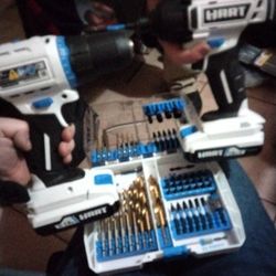 2 drills and bit set need gone ASAP 