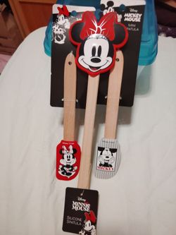 Minnie Mouse silicone spatulas 3 PK 🆕💕