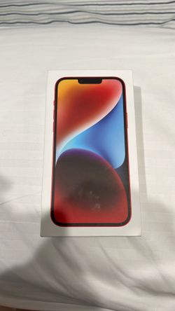 IPhone 14+ 512gb Red Sealed Unlocked