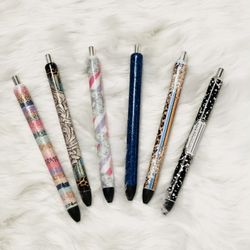 Personalized Glitter Pens