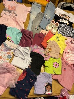 18M-2T girl clothes and other age appropriate things.