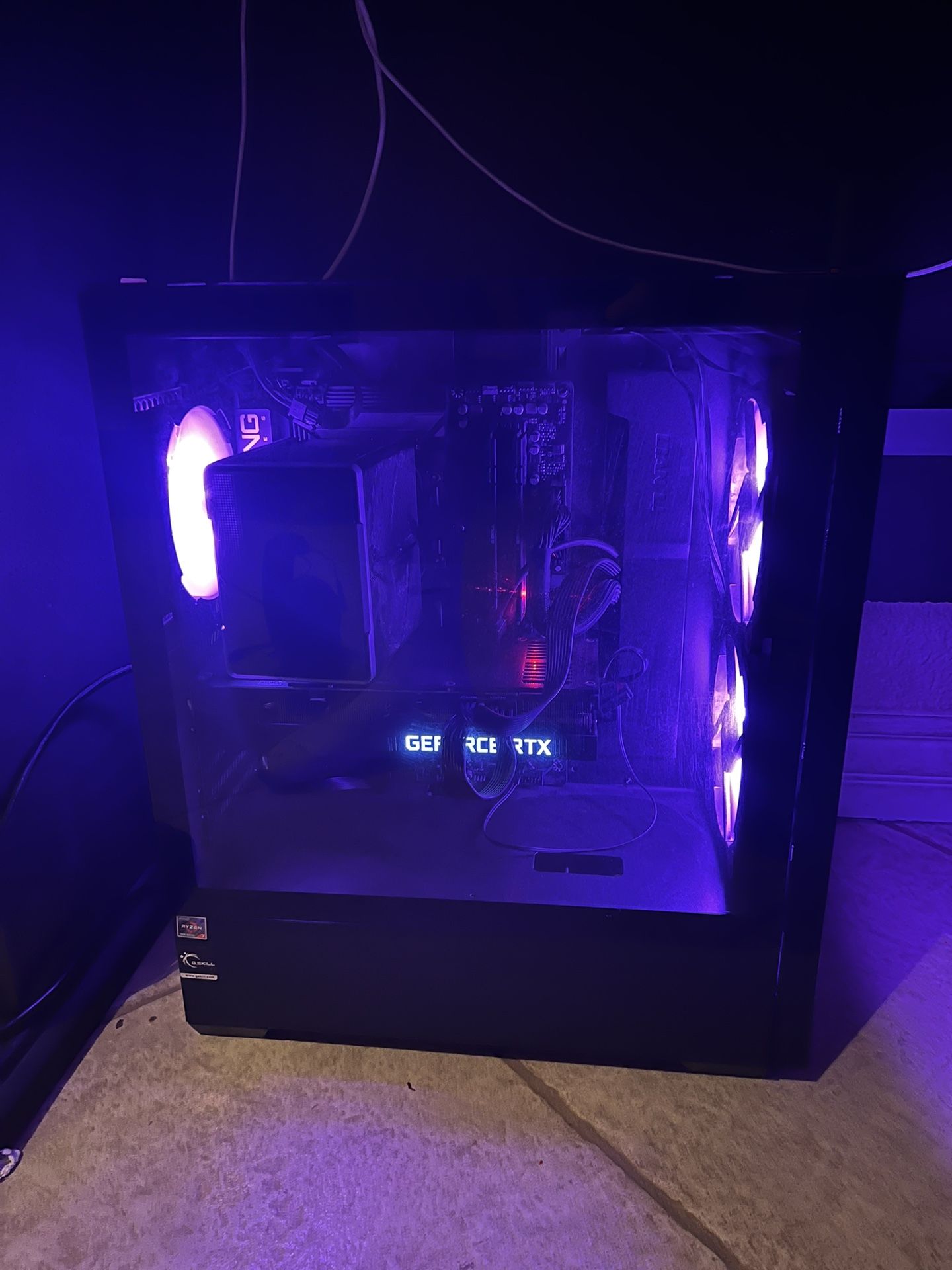 High-Performance Gaming PC – Ryzen 7, RTX 3080, 32GB DDR5, 2TB SSD + 1TB HDD, Windows 11