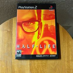 Half Life PS2 Game $50 Cash Only Pickup Only. OBO