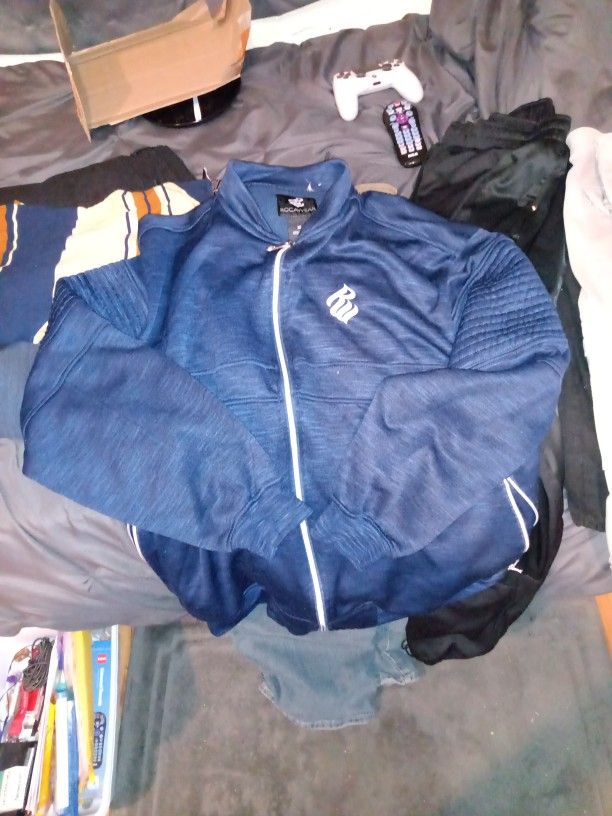 R,W Rocawear Clean New Suite Valure Brand This Is Damn. Dash Clothing Line It's New But It Don't Fit Me My Lose Your Gain