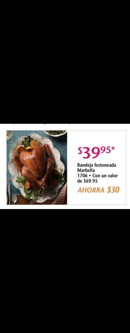 Bandeja Para Ornear Marbella