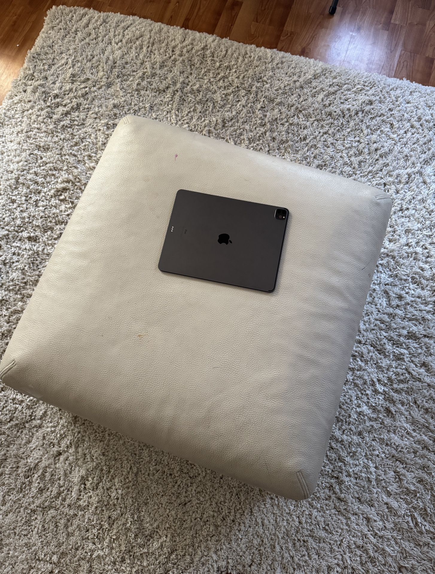 Leather Coffee Table With Storage