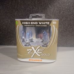 ZXE Gold Xenon Charged Head Lights - 9005
