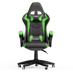 Bigzzia Gaming Chair Black and Green