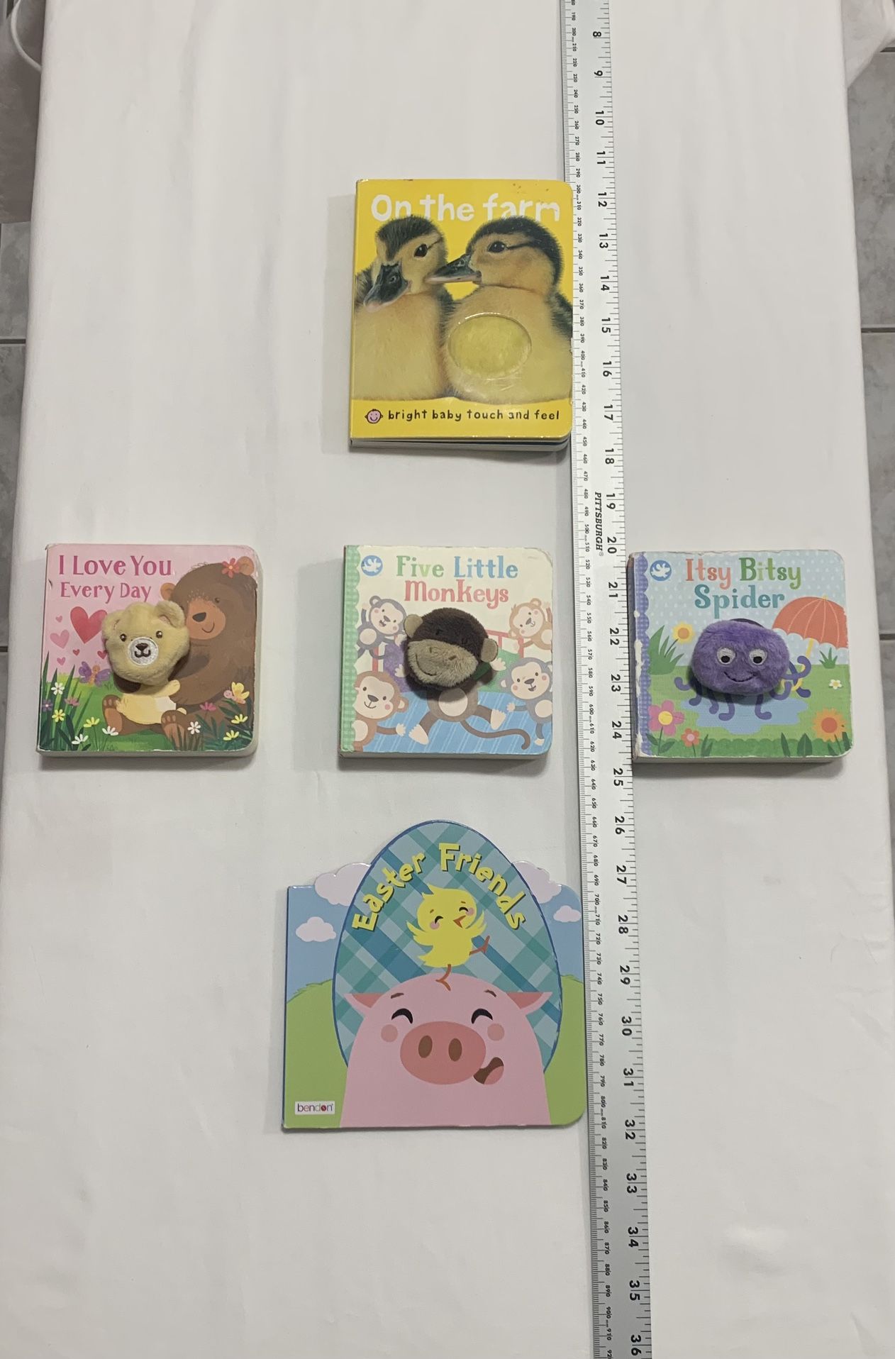 Children’s Animals & More Book Lot (5) Total Books  