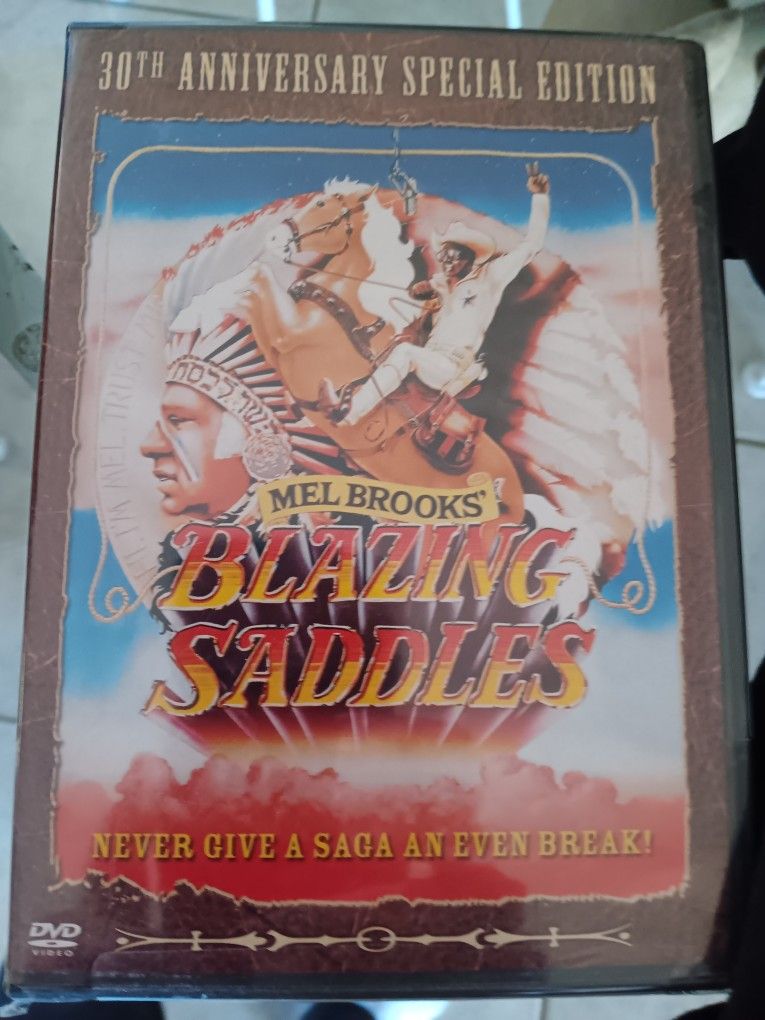 Mel Brooks.blazing Saddles 30th Anniversary Dvd Sealed
