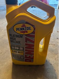 Pennzoil Synthetic Oil SAE 0W-20 1.25G / 5QT / 4.73L