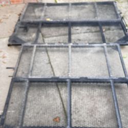Black Metal Mesh 3 Panel/ramps
