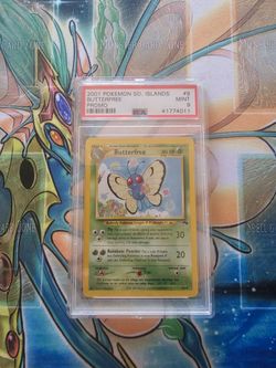 Pokemon Southern Islands Butterfree Psa 9