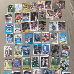 Old Basketball And Baseball Cards