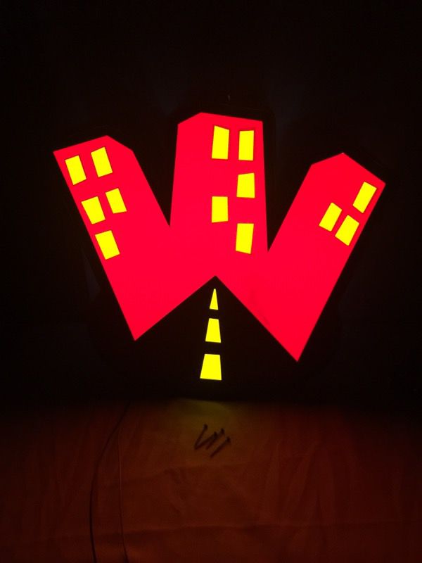 Wingstreet Neon Sign