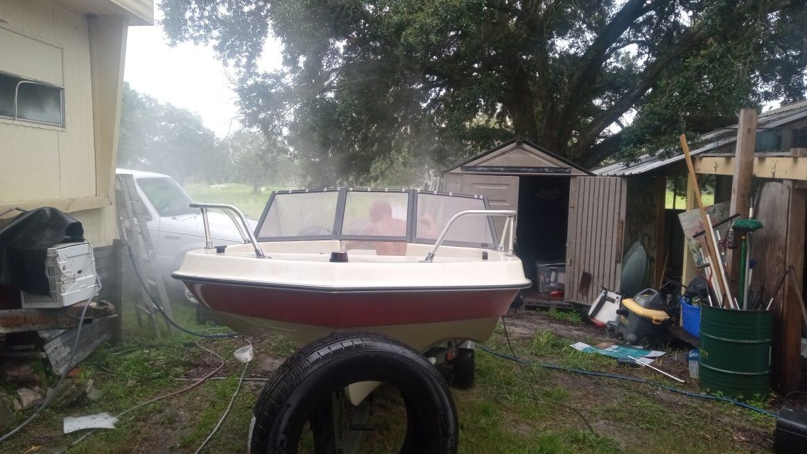 Boat And Motor