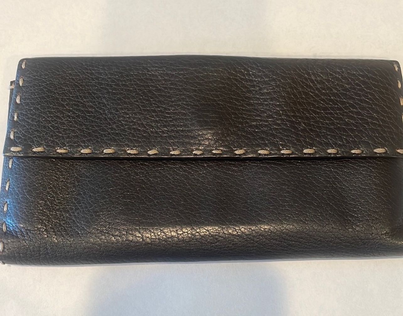 Fendi Selleria Leather Wallet