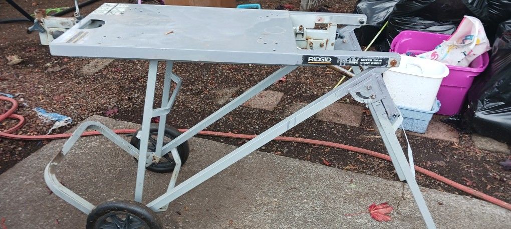 RIGID Miter Saw Utility Vehicle