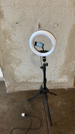 RGB LED Ring Light with Tripod Stand & Phone Mount – Works Great!