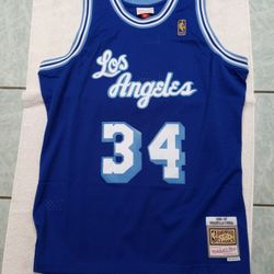 Authentic Mitchell &Ness 96-97 Shaquille O'Neal Lakers Jersey Size XL - New w/ Tags