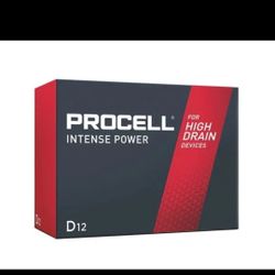 D Batteries 8 PC Open Box