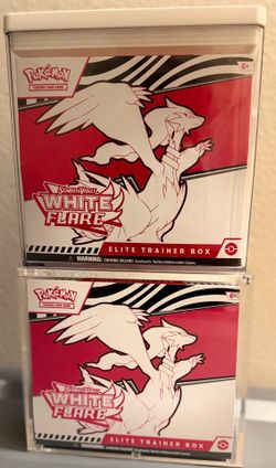 White Flare Elite Trainer Box ETB