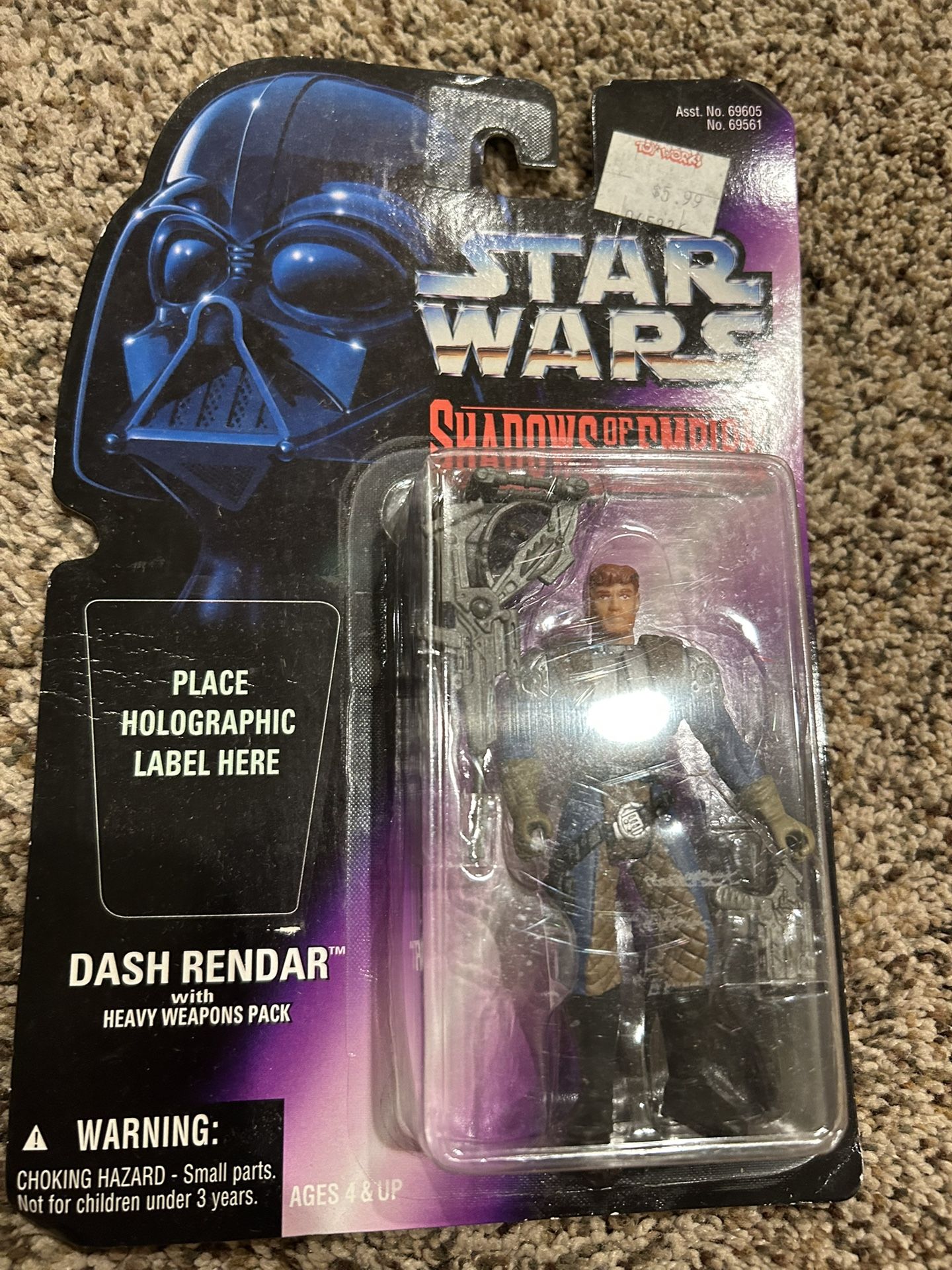 Star Wars Shadows of the Empire Dash Rendar Action Figure