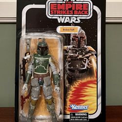 Star Wars Black Series 6” Vintage Empire Card Boba Fett 40th Anniversary