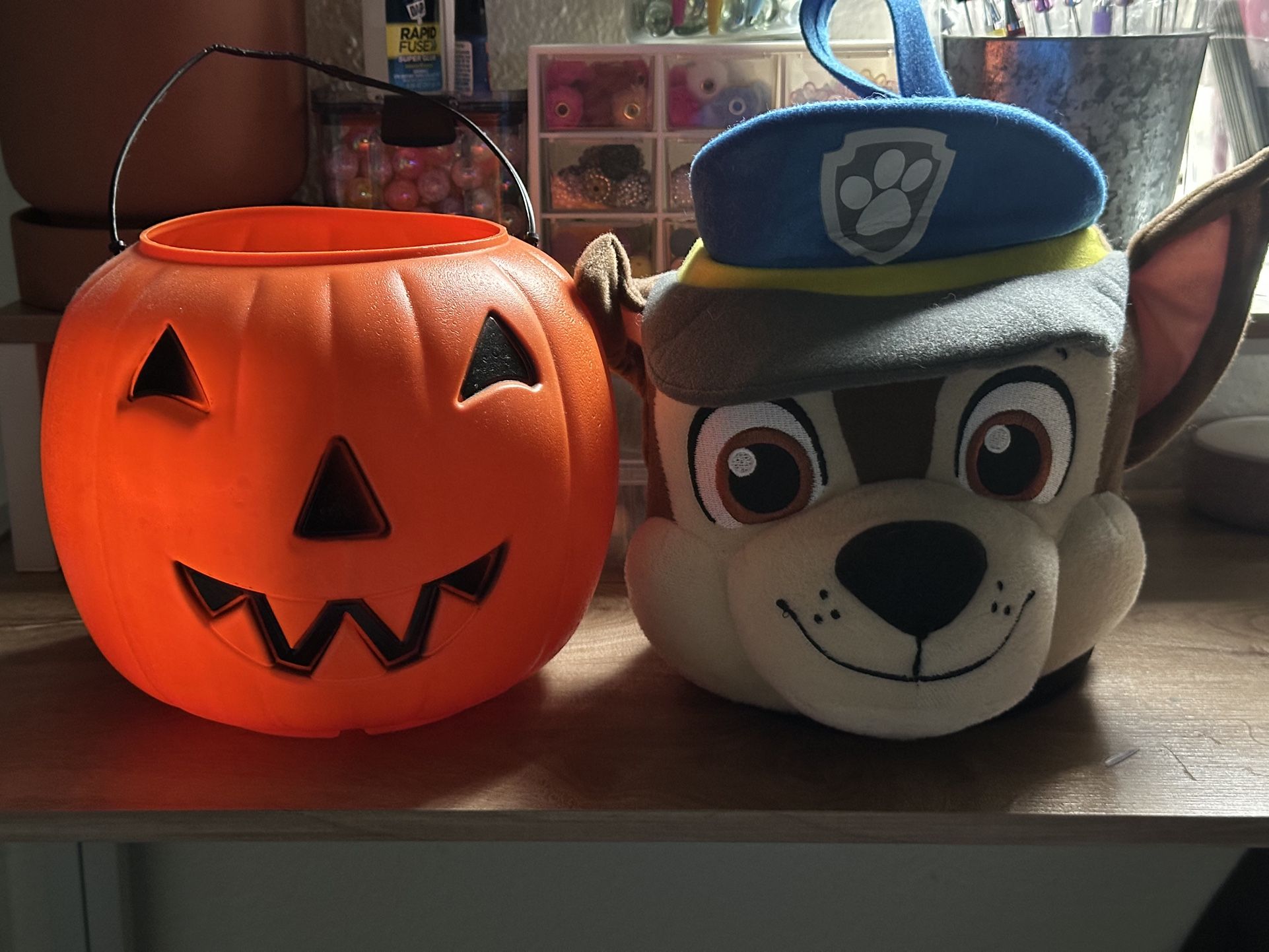 Halloween Candy Buckets