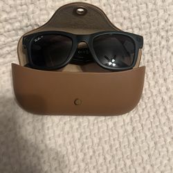 Rayban Meta AI glasses all black