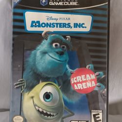 Monsters Inc  Scream Arena Nintendo GameCube Tested 