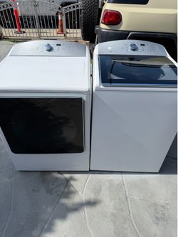 XL washer and gas dryer