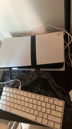 Selling ps5 pro & ViewSonic monitor with desktop, chair, controllers