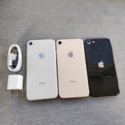 iPhone 8 - UNLOCKED - Like New (Color Choices) 