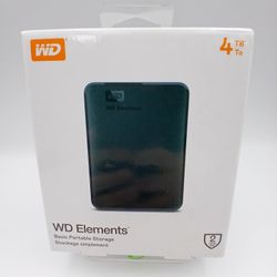 Western Digital Portable Elements Micro USB-B to USB-A WDBU6Y0040BBK-WESN