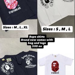 Bape tshirts !