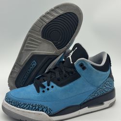 Nike Air Jordan 3 Retro Powder Blue 136064-406 Men’s Size 9