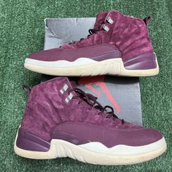 Jordan Bordeaux 12 size 11.5 USED But Clean