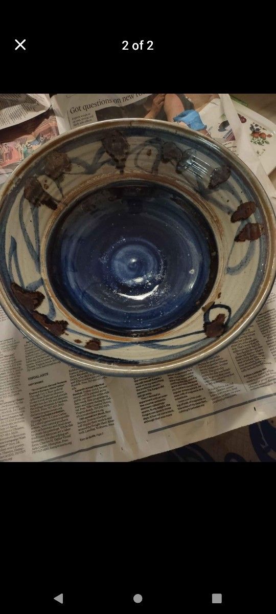 Hollowman Pottery Stoneware Bowl