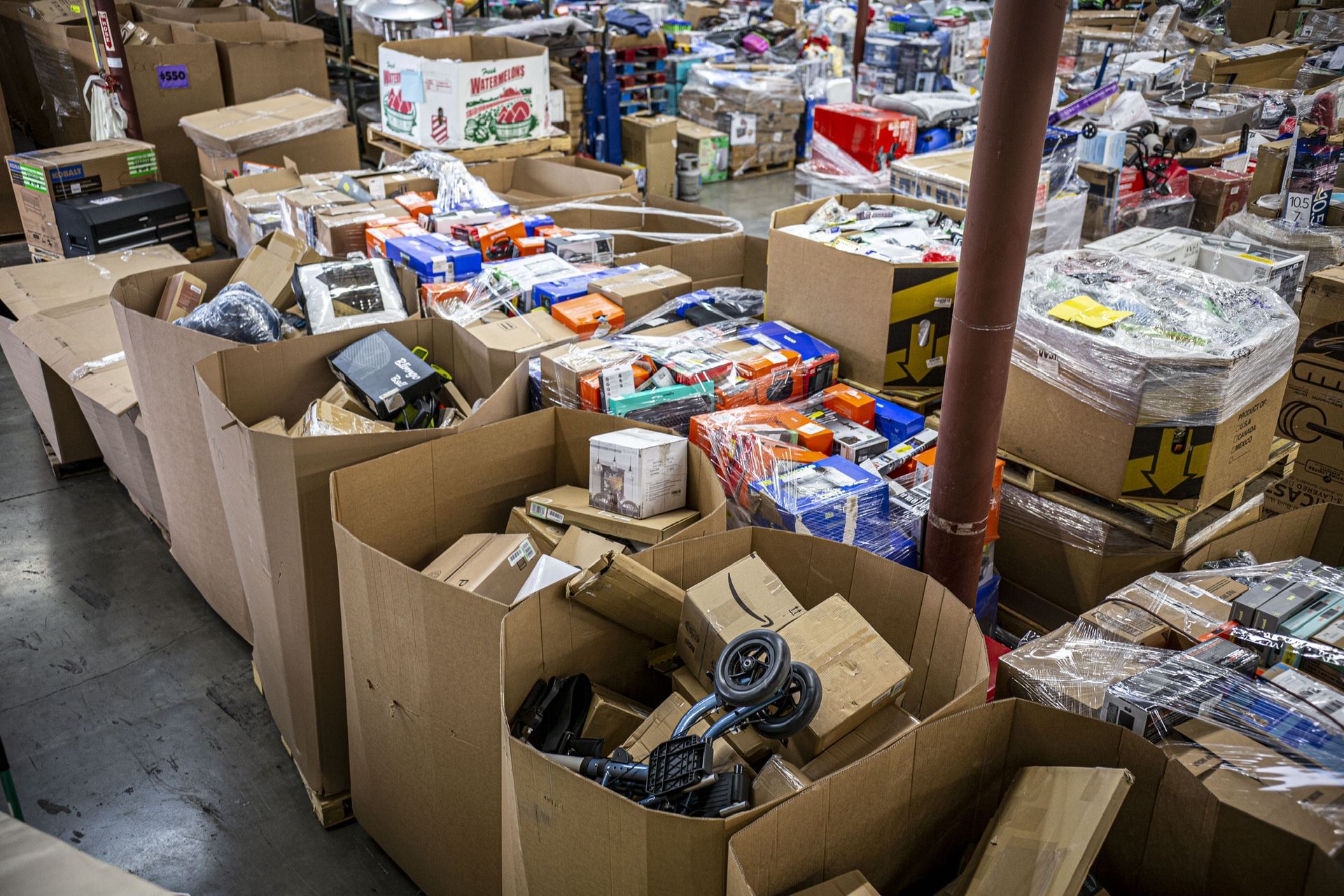 Expanded Retail Liquidation Business To Sell Whole Pallets, 54 OFF