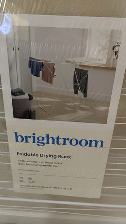 Free standing drying rack laundry