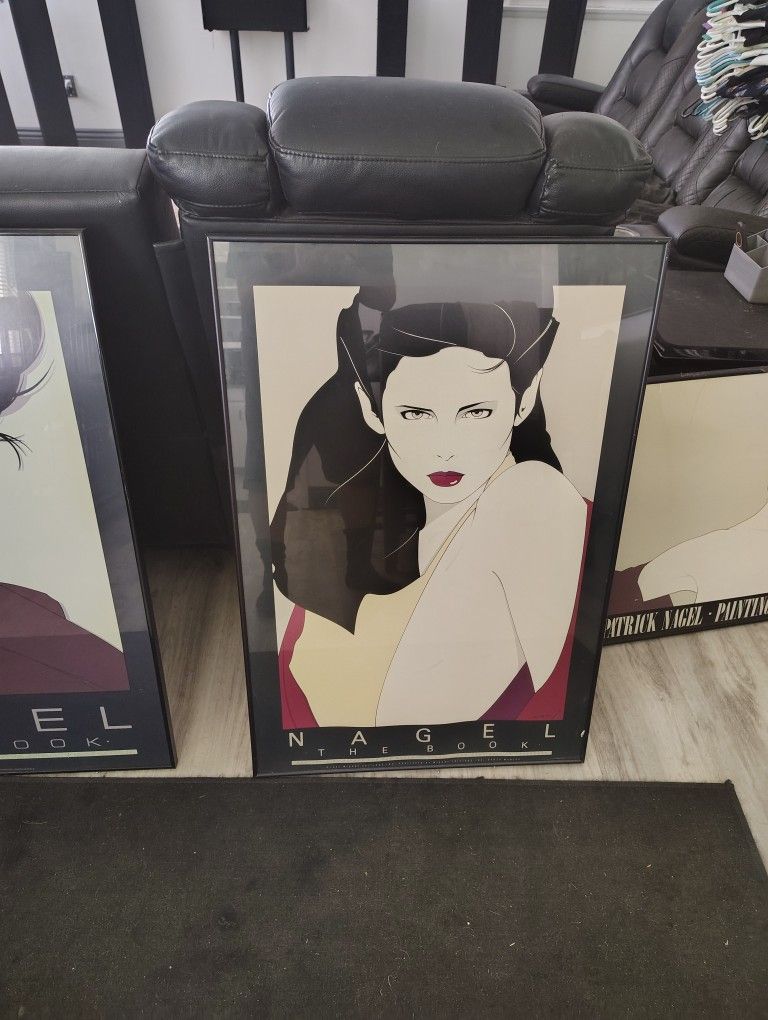 Vintage Patrick Nagel Print