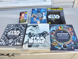 Bundles 6 Star Wars Collectible Books 4 hard cover 2 soft
