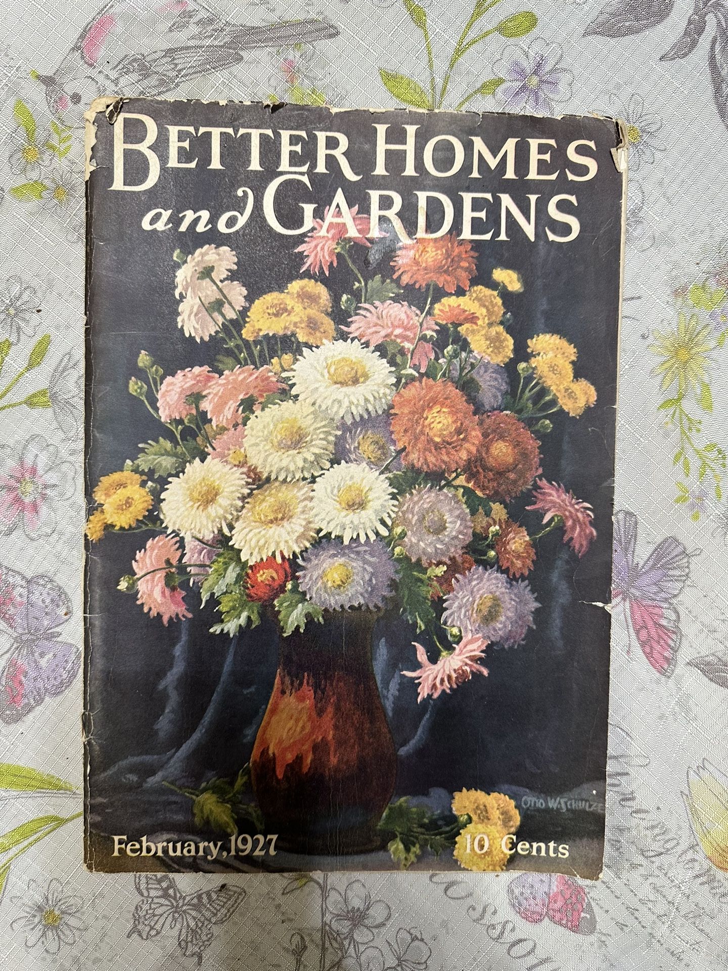 Vintage  1927 Better Homes And Gardens Magazine